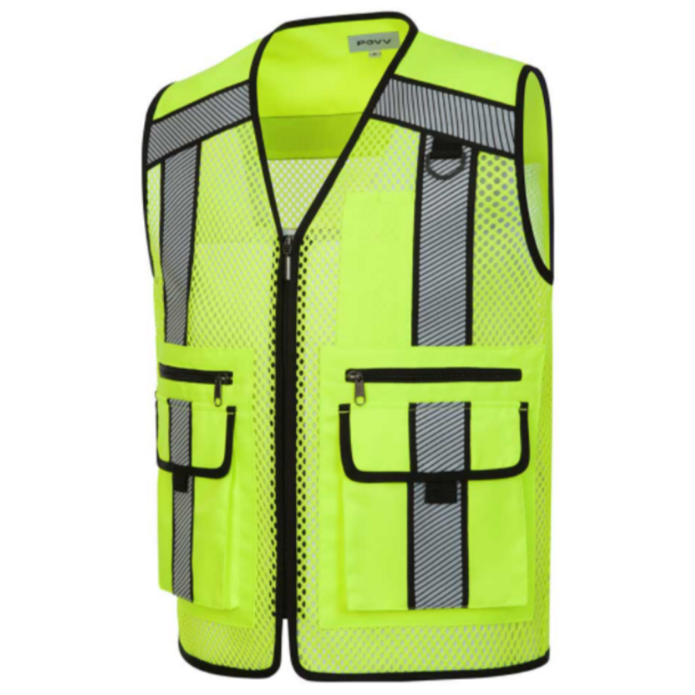 형광 안전조끼 작업조끼 반사띠 현장용 메쉬 택배 배달 오토바이 통풍 야광 형광 수납 여름 16,000원
