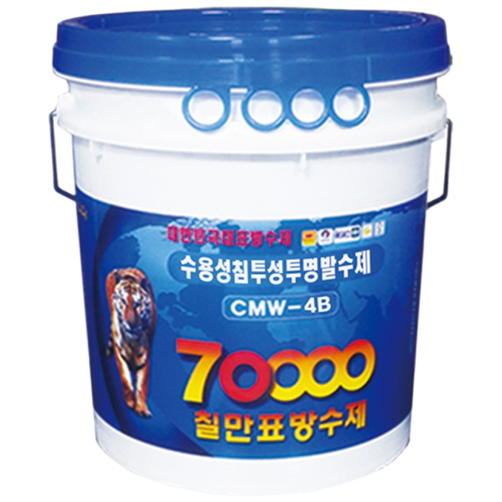 칠만표 외벽용 수용성 고침투 투명발수제 18L(+장갑,붓) 주택 건물 외벽방수 CMW-4B, 1개 61,000원