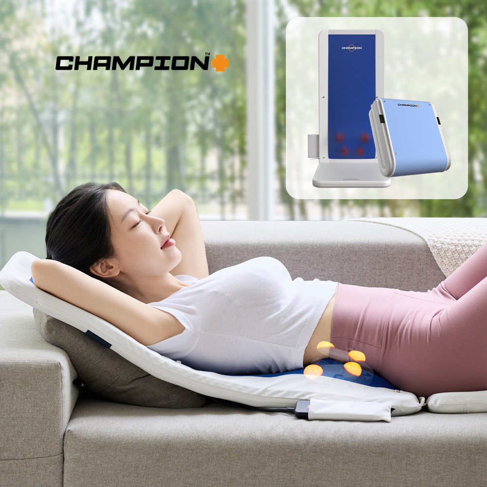 챔피온 안마기 안마매트 플렉소 마사지매트 전신 마사지기 7003F 327,390원