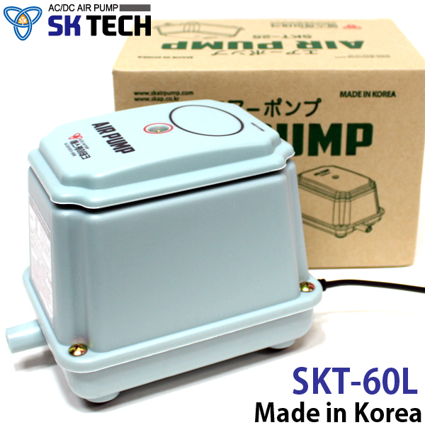 SK 브로와 SKT-60L / 대형 에어펌프 산소기 기포발생기 횟집 정화조 영남 수족관 어항 수조 활어 양어장 108,790원