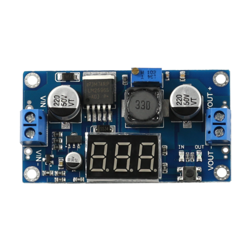 아두이노 4.5-40V DC to DC 스텝다운 컨버터 LM2596 모듈 / Step Down, 1개 2,500원