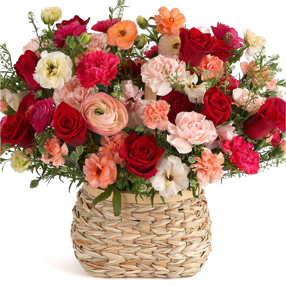 119플라워 (당일배송) 행복의순간 ST-A1833 꽃바구니 전국꽃배달 생일 기념일 꽃선물 생화 꽃배달, 1개 66,000원