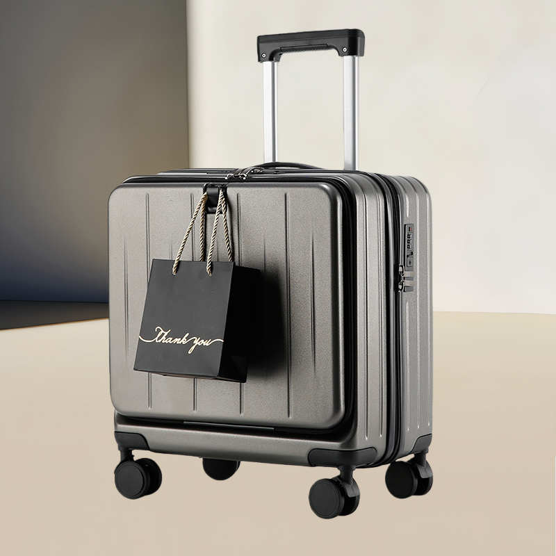 Travory 18인치 기내용 캐리어 컵홀더 노트북 앞포켓 스마트 미니 여행 가방 78,450원