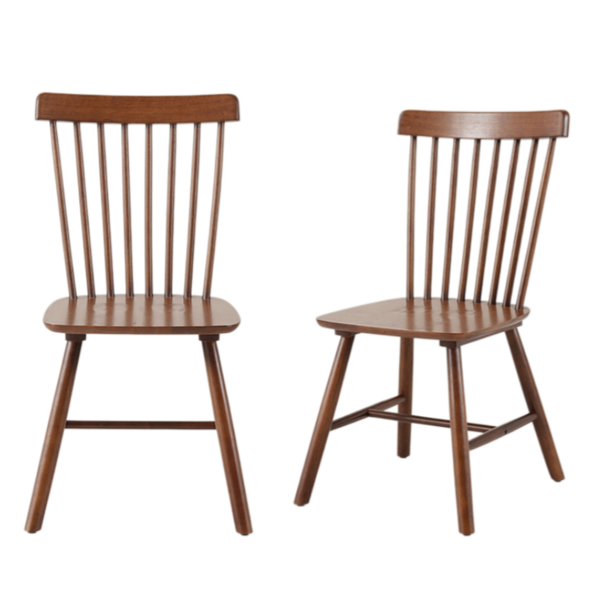 Dayalane 윈저 식탁의자 원목 하이백 스핀들 등받이 디자인 인테리어 다이닝 체어, 2개, 월넛 132,800원