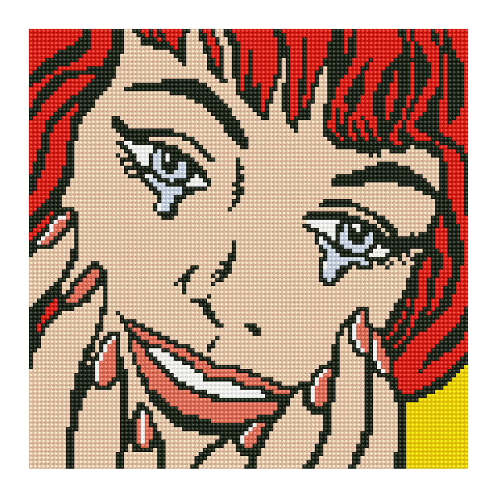 아이러브페인팅 DIY 보석십자수 캔버스형 러블리 30 x 30 cm 9,630원