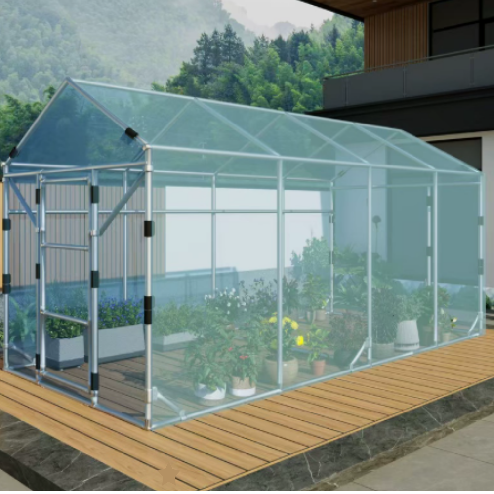 하루온실 조립식 대형 비닐하우스 온실 텃밭 세트 정원 간이 소형 마당 835,000원