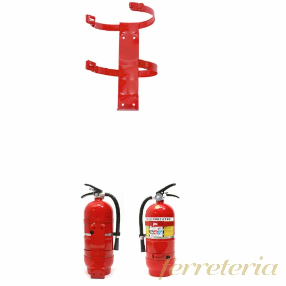 철밴드형 벽부착용 거치대 소화기 벽부착 철밴드 TLi02645 15,500원