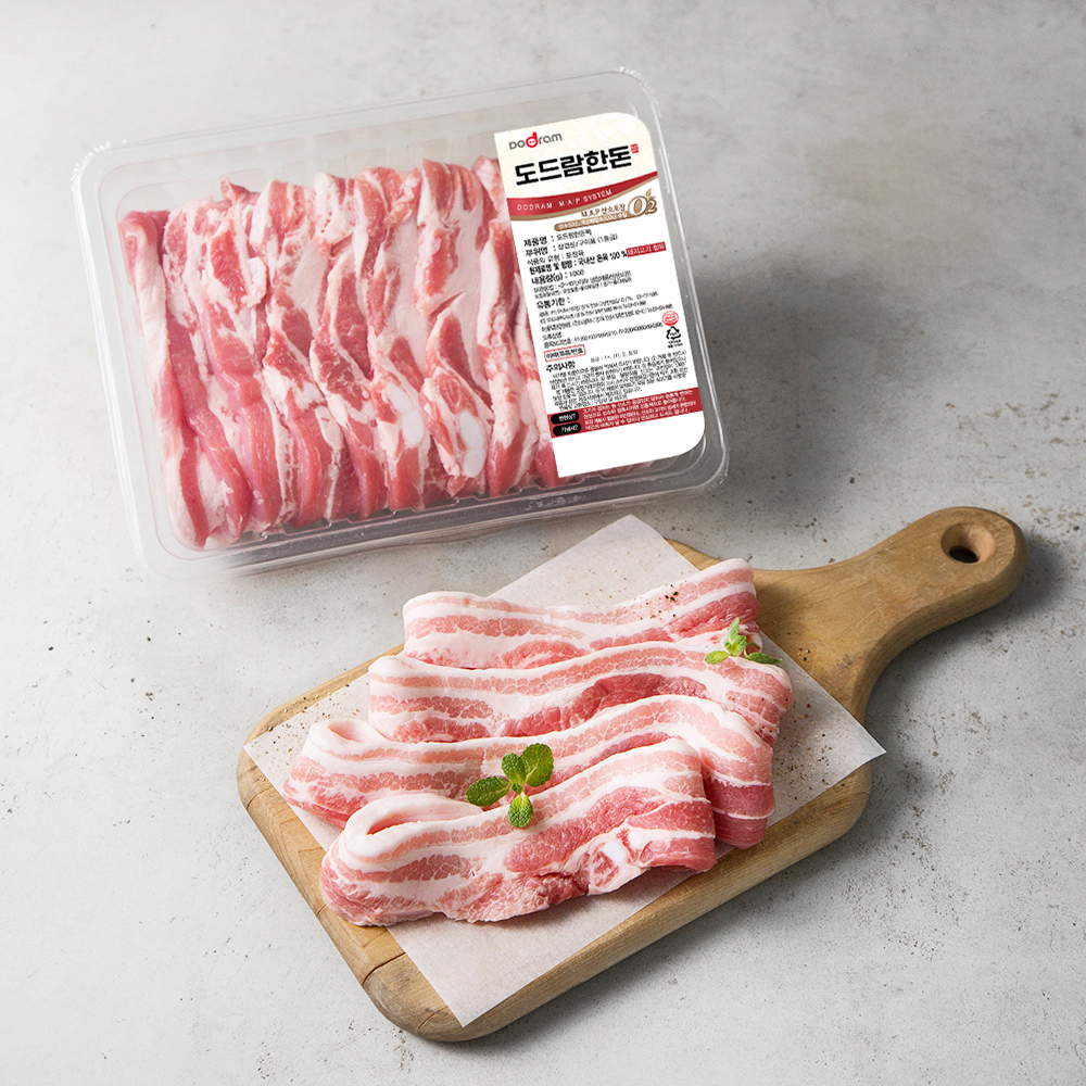 도드람 한돈 1등급 삼겹살 구이용 (냉장) 22,890원