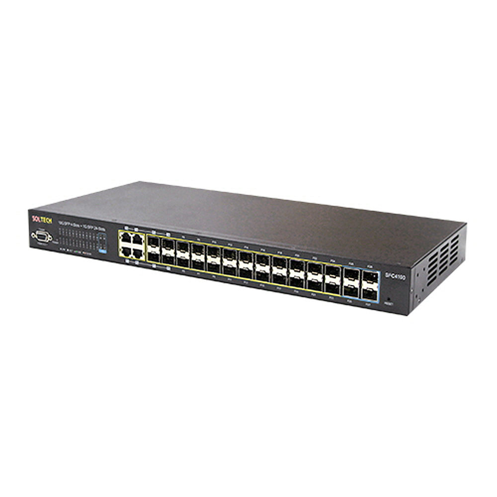 솔텍 SFC4100A L2 24포트 SFP 광스위칭허브 10G 4SFP 1,039,500원