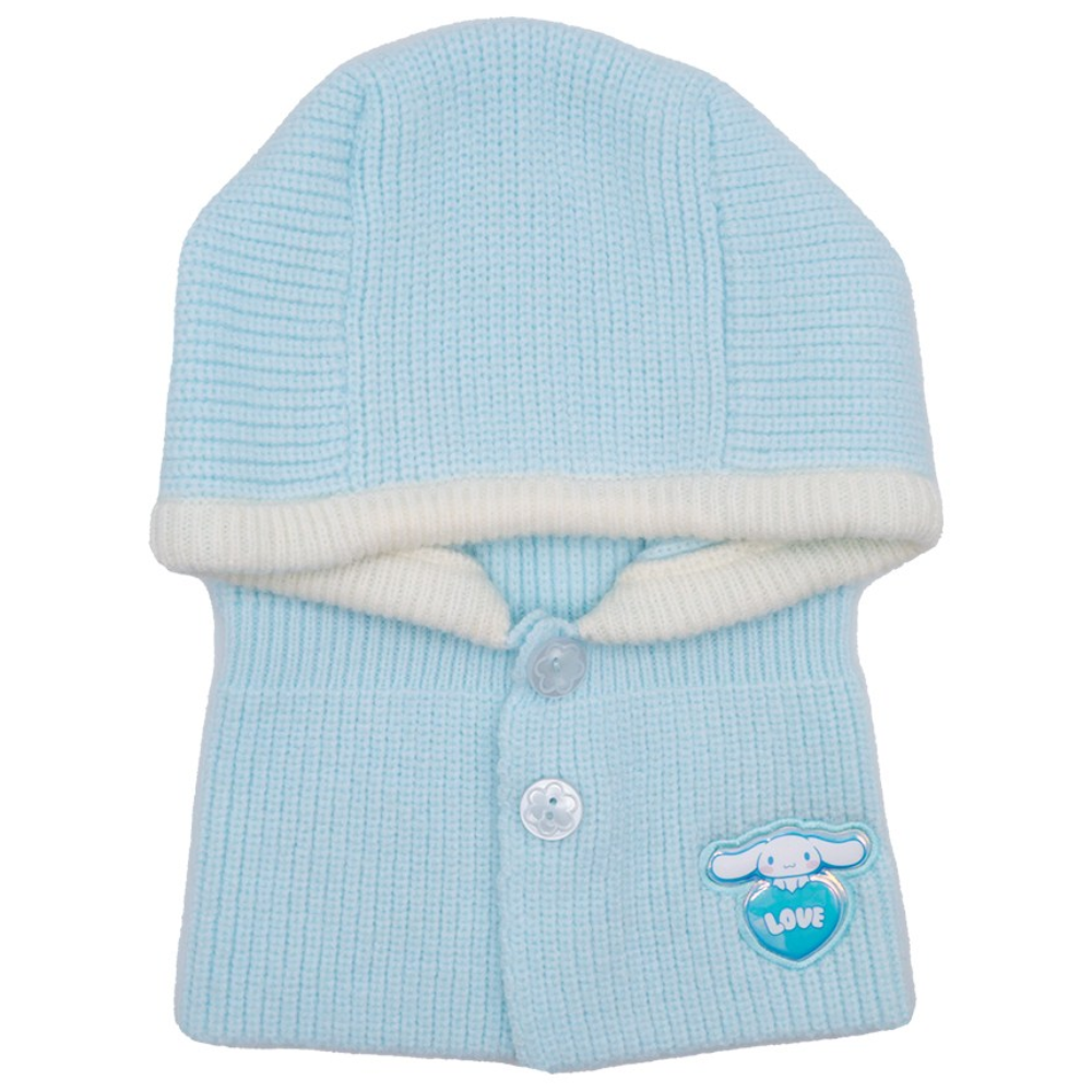 산리오 시나모롤 아동 바라클라바 넥워머 키즈 어린이 아이 여아 털모자 니트 머플러 여아 방한모 후드워머 겨울 모자 목도리 일체형 얼굴가리개 20,500원