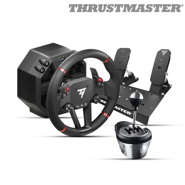 (THRUSTMASTER) 트러스트마스터 T598 DD 다이렉트트라이브 레이싱휠, TH8A 쉬프터 패키지 (PS5,PC용) PO 1,049,000원