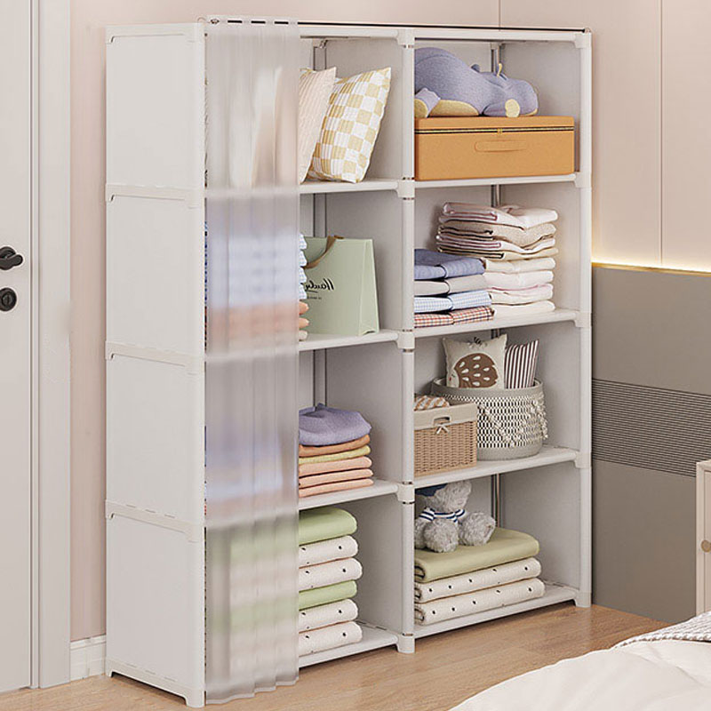 루시비아 다용도 조립식 방진 수납장 수납선반 옷장 19,800원