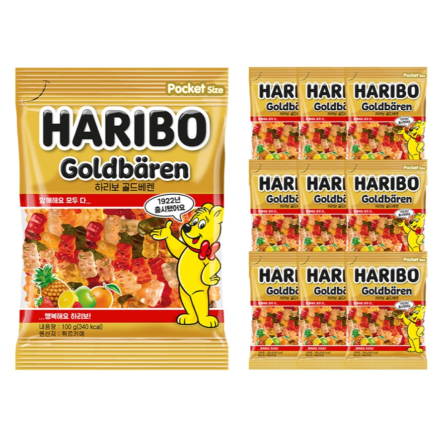 하리보 골드베렌 젤리 10,300원