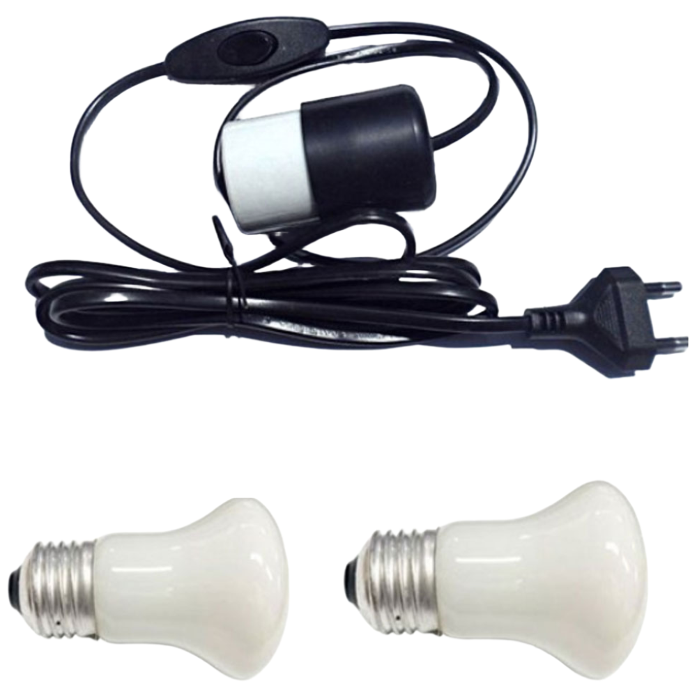 병아리 보온 중간스위치 220V 코드선 전구세트 11,830원