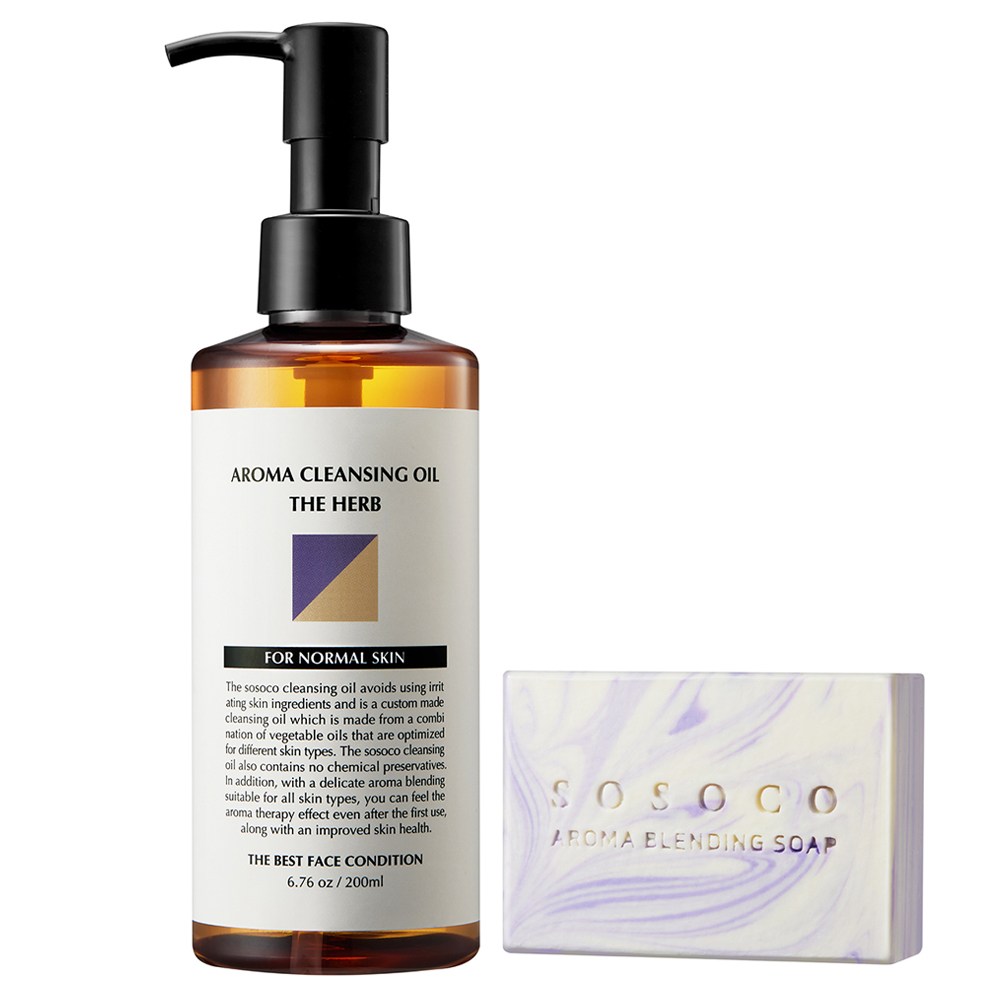 [아로마 수제비누 포함] 소소코 아로마 클렌징오일 피지제거 모든피부용 28,900원