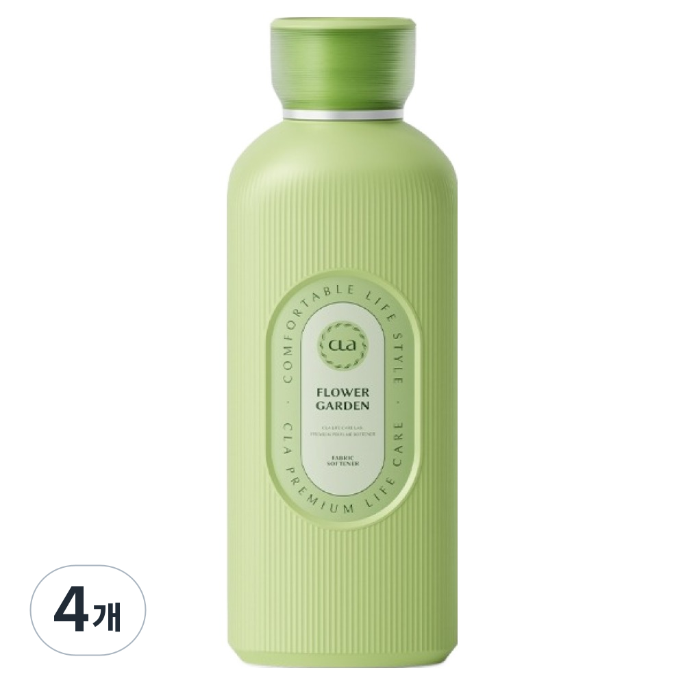 CLA 클라 라이프케어 퍼퓸 섬유유연제 플라워가든, 4개, 1L 18,800원