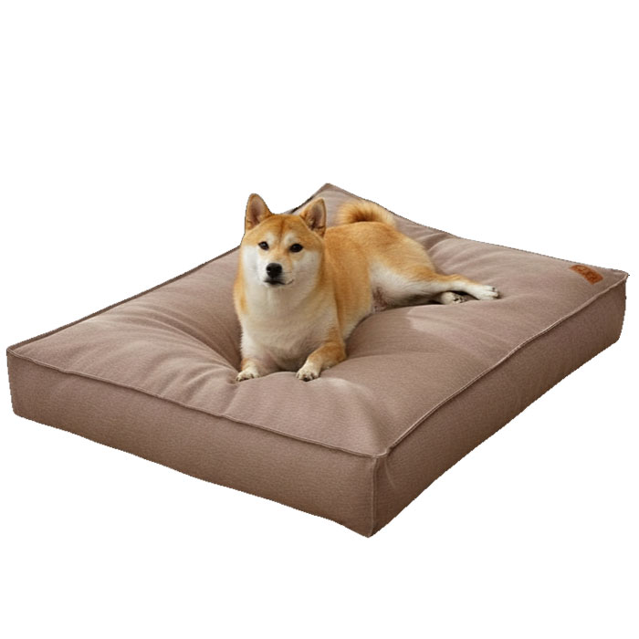 댕스랩 사계절 강아지 방석 커버분리형 애견방석, 1개, 브라운 30,900원