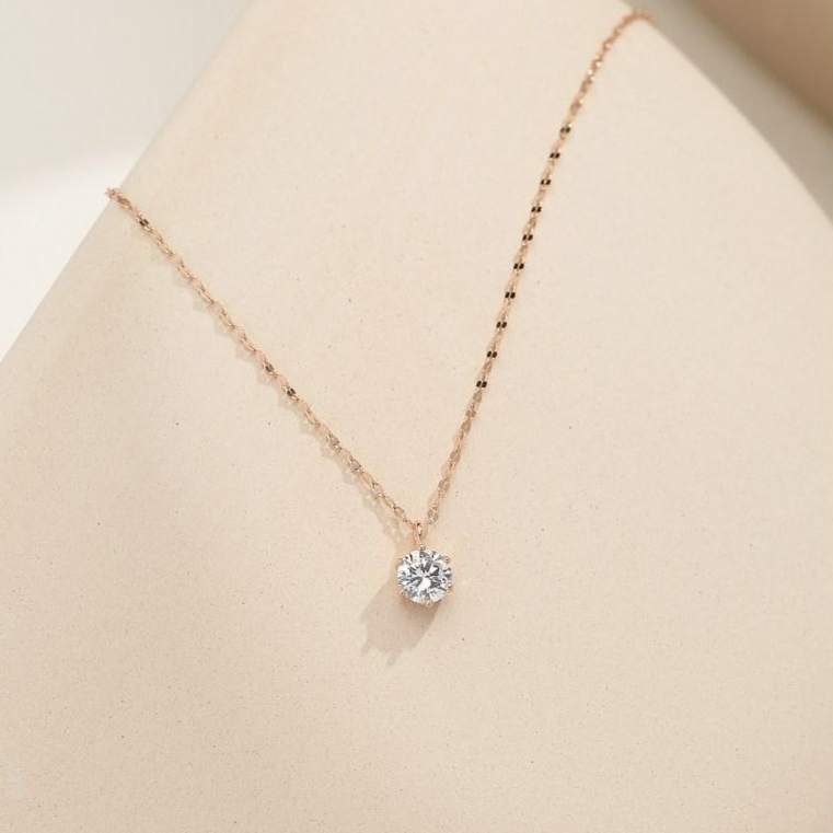 티모니 여성 14k GF 모이사나이트 목걸이 데일리 명품목걸이 체인목걸이 우정 패션 62,600원