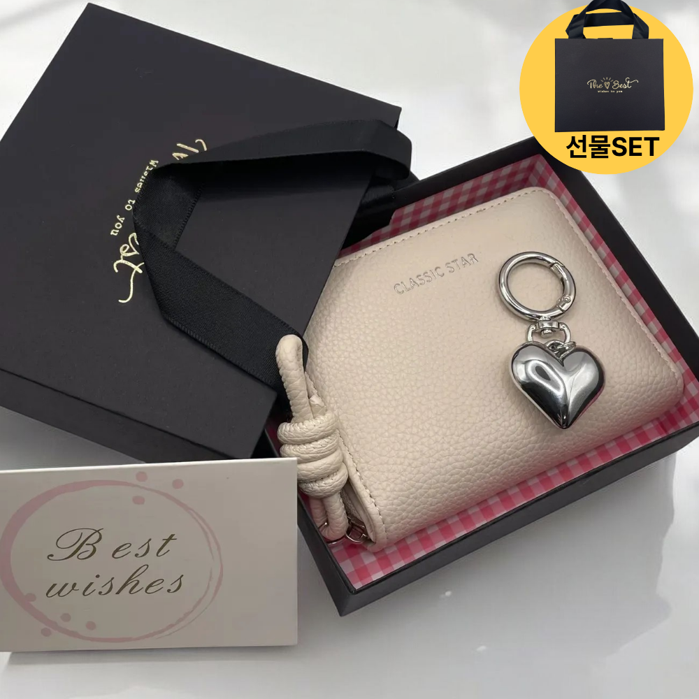 케이옵티마 여성반지갑 학생지갑 선물세트 10대여자학생 반지갑 생일선물 20,800원