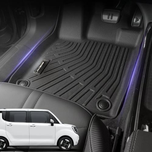 리얼핏 레이 EV 1-2열 논슬립 3D TPE 실내매트 호환, 블랙, 레이EV 109,000원