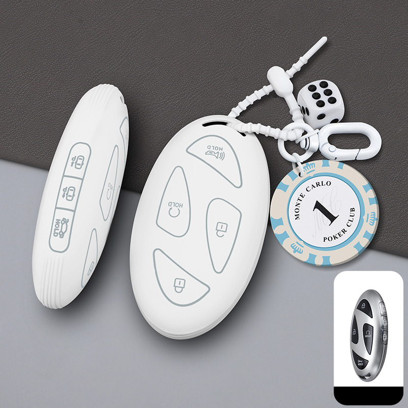 카디야 현대 호환 소프트 TPU 그랜저GN7 7버튼 스마트 키케이스, 화이트 13,900원