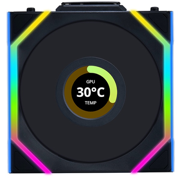 [LIAN-LI] UNI FAN SL Wireless LCD 120 [케이스쿨러] [1PACK] [블랙] 62,900원