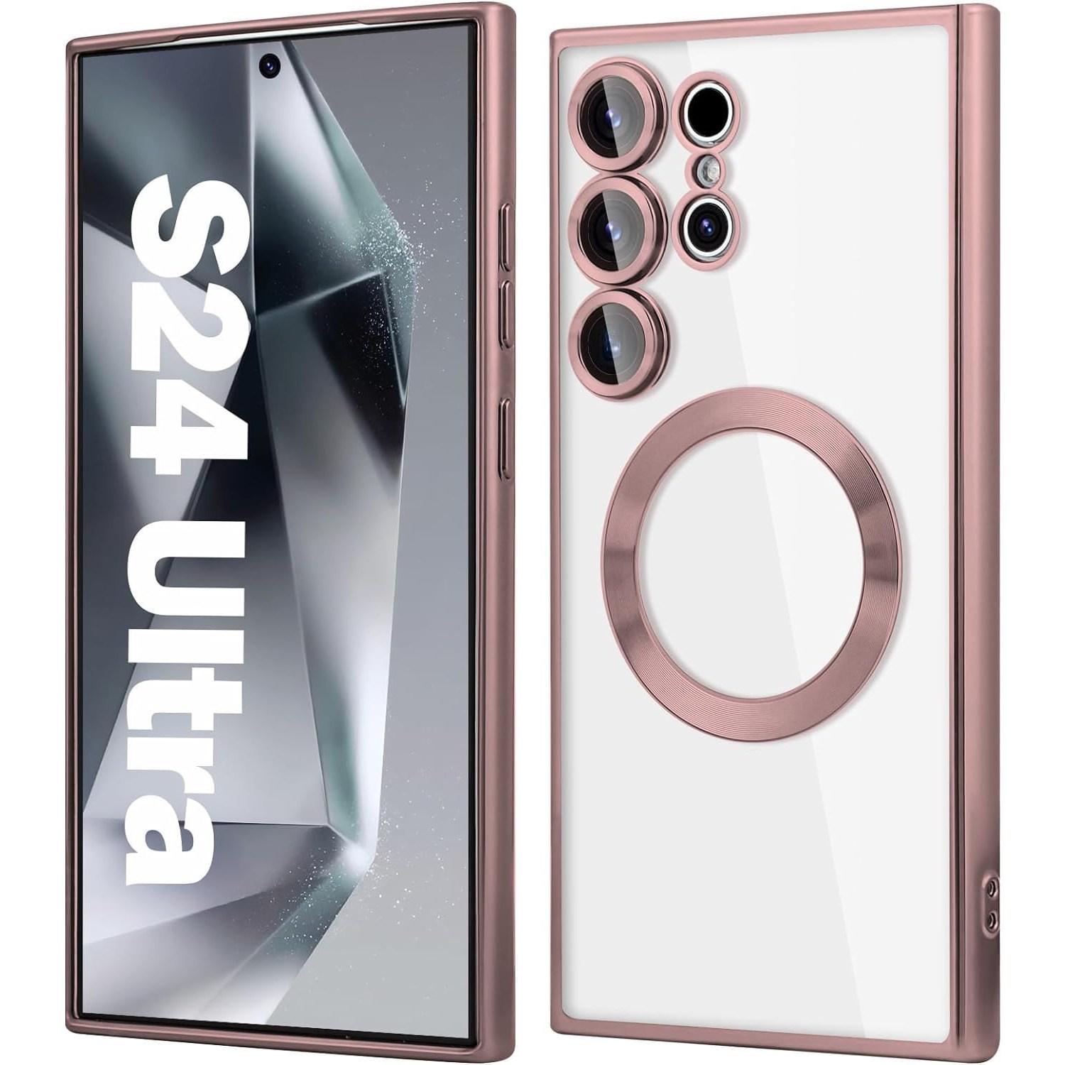 헤미션 S24/S26/플러스/울트라 카메라 보호 맥세이프 케이스 렌즈 완전보호 8,000원