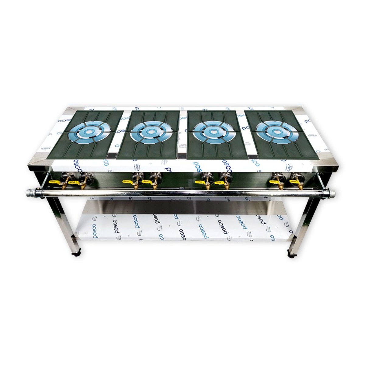 오즈테크 업소용 가스렌지 원형+일반상판 1500렌지 24화구 2세대 세라믹 간택기, LNG, 1500렌지 24화구 2세대 세라믹 782,400원