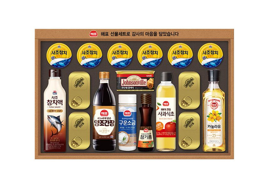 해표사조 안심특선V86호 4세트1박스 명절선물세트 190,000원