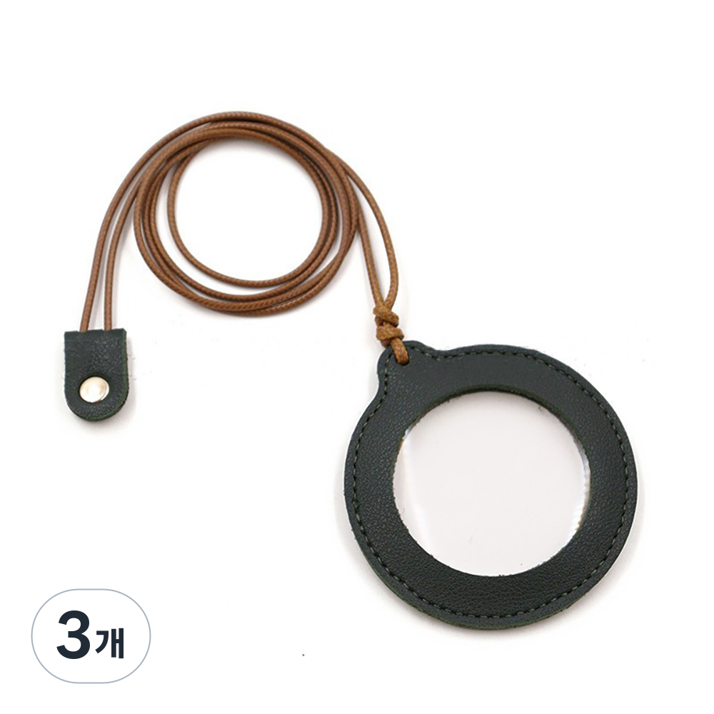 루나브릿지 휴대용 목걸이형 돋보기, 3개, 그린 14,690원
