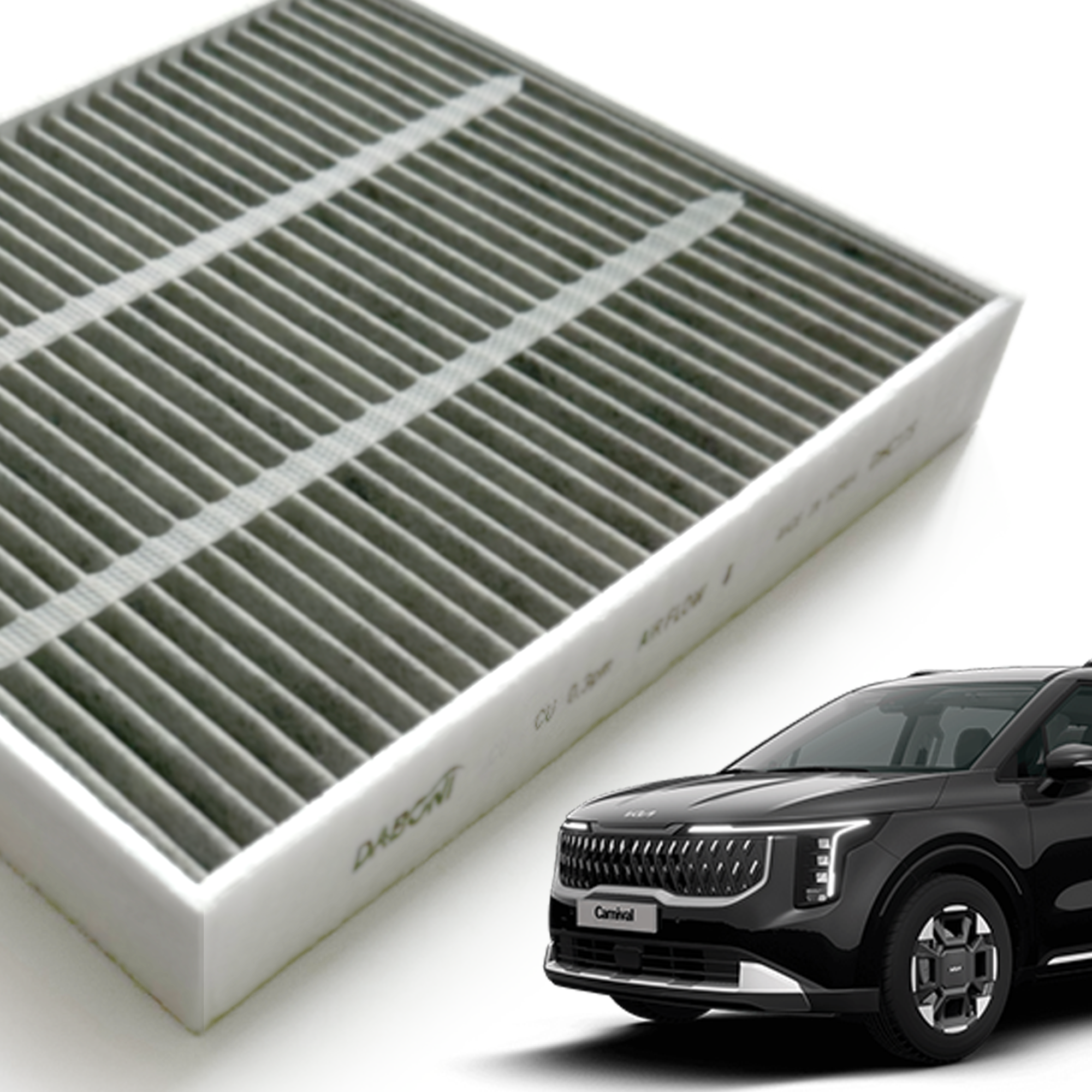 다보니 CU PM0.3 99% 차단 구리 항균 활성탄 카니발 에어컨필터 15,600원