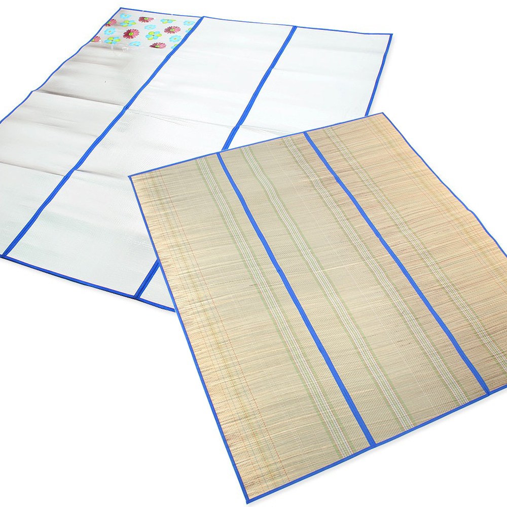 3단 양면 왕골돗자리 150X180cm 왕골 은박 양면 돗자리 피크닉 8,900원