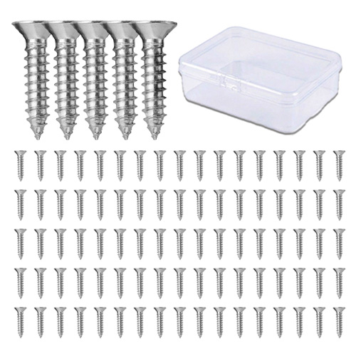 OON 304 스텐 접시머리 십자 나사 피스못 90p 세트 7,000원