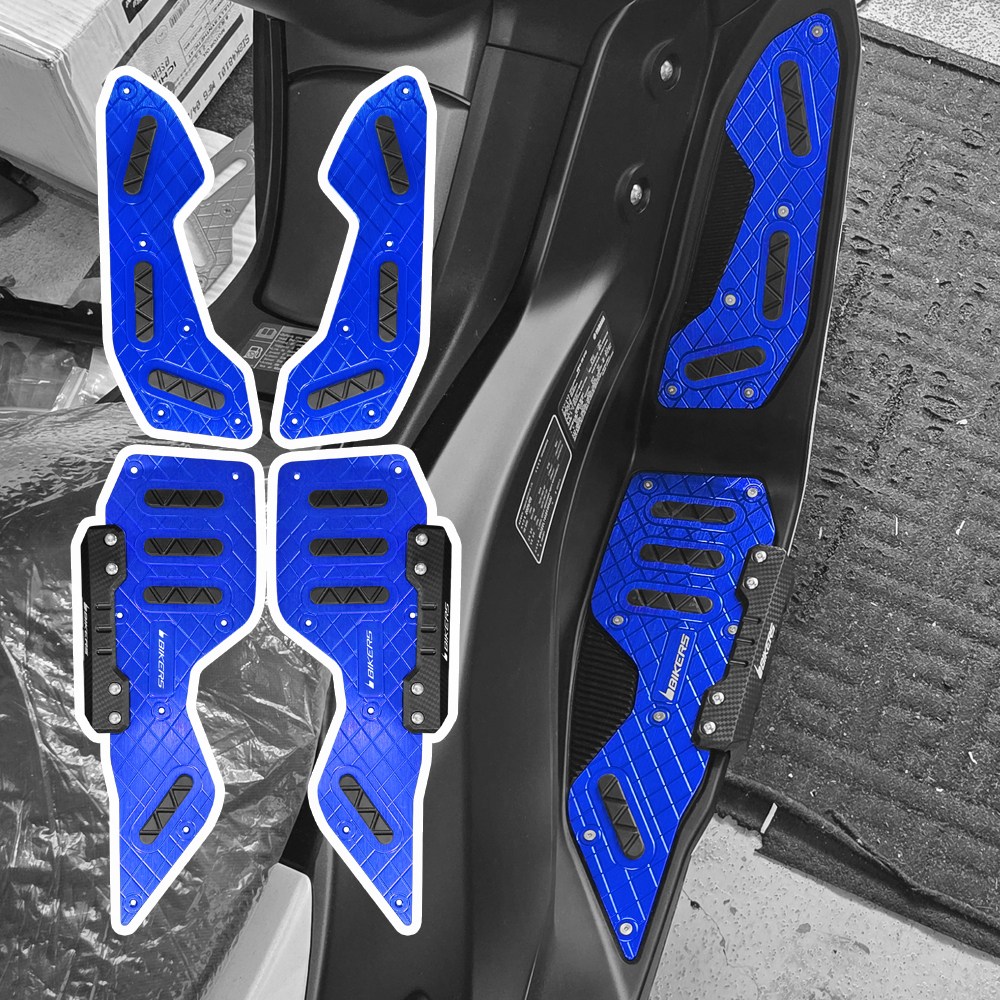 바이커스 야마하 엔맥스125 155 2025년 튜닝 알루미늄 스텝플레이트 발판 가드형 88,000원