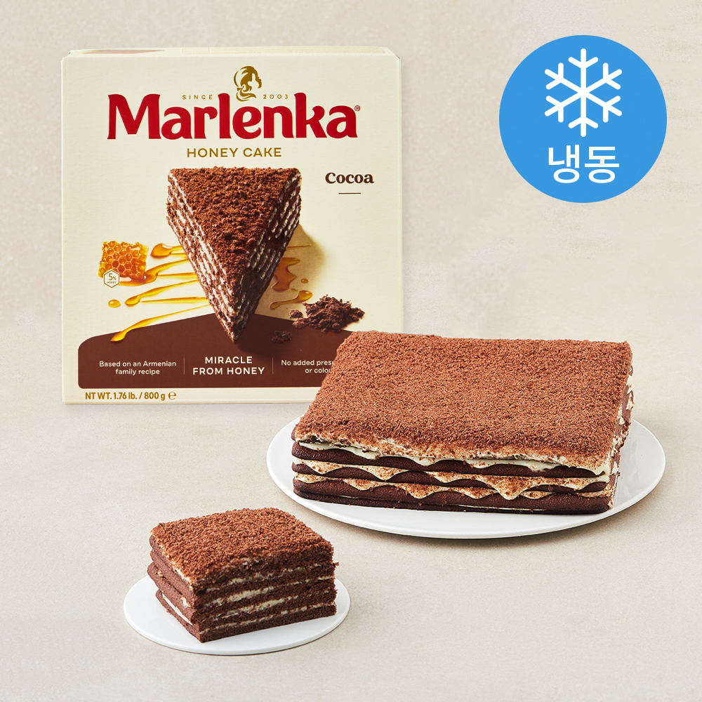 [로켓프레시] 말렌카 허니케이크 코코아 (냉동), 800g, 1개 31,500원