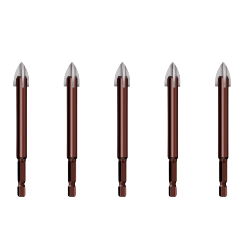 tinduo 4날 대리석 드릴비트 타일기리 세트 포세린타일 폴리싱타일 콘크리트 유리 대리석 석재 전동 드릴 비트세트 11,500원