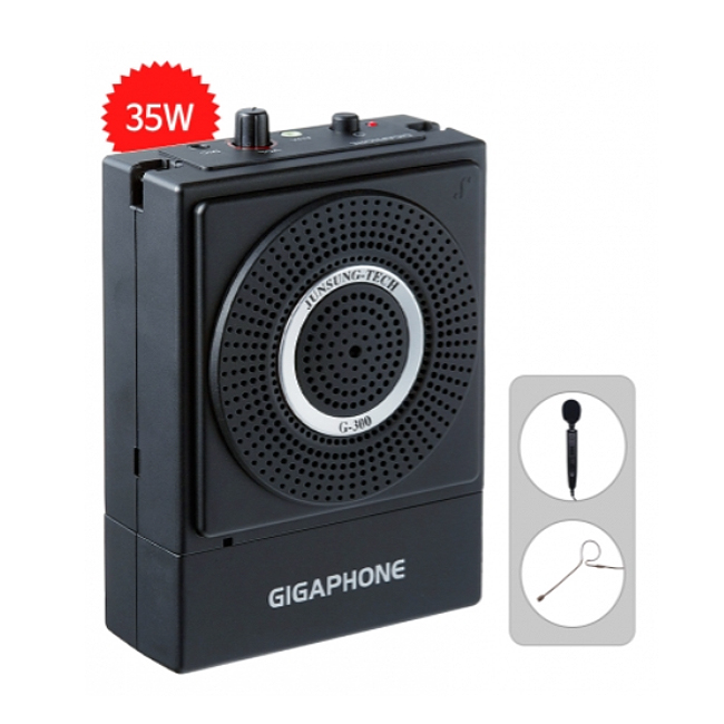 준성 기가폰 G-300 30W 유선 확성기 준성테크 기가폰 강의용 마이크 226,000원