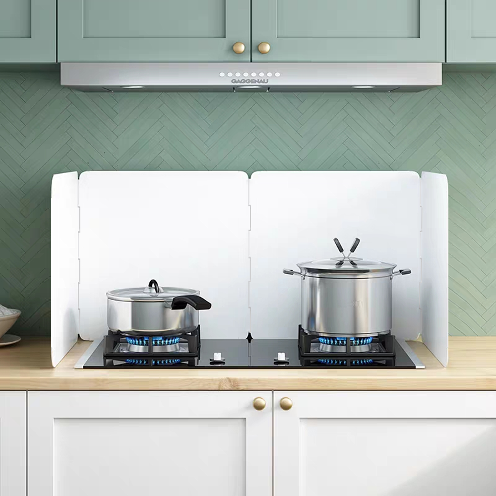 Jeernare 인덕션 가림막 가스렌지 가림막 기름튐방지 바람막이 접이식, 1개, 현재가 24,800원