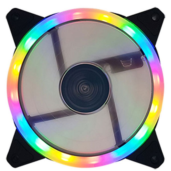 [쿨러텍] USB-12025-LED RING- RGB(DUO) [시스템쿨러/120mm] 6,000원