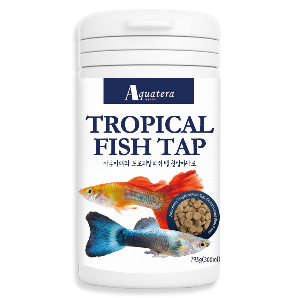 아쿠아테라 트로피칼피쉬 탭 관상어 사료, 300ml, 1개 7,360원