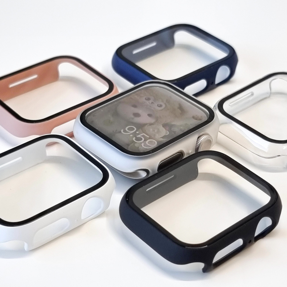 영스피플 애플워치 호환 풀커버 케이스 3 4 5 6 7 8 9 se 2 액정 호보 38 40 41 42 44 45 강화유리 6,900원