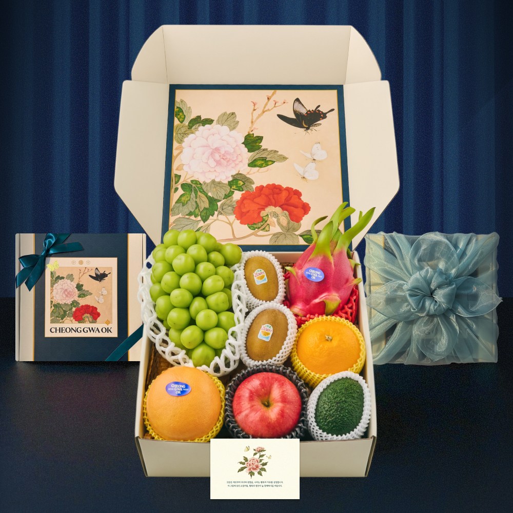 청과옥 실패없는 프리미엄 고당도 혼합 과일선물세트, 1세트 55,900원