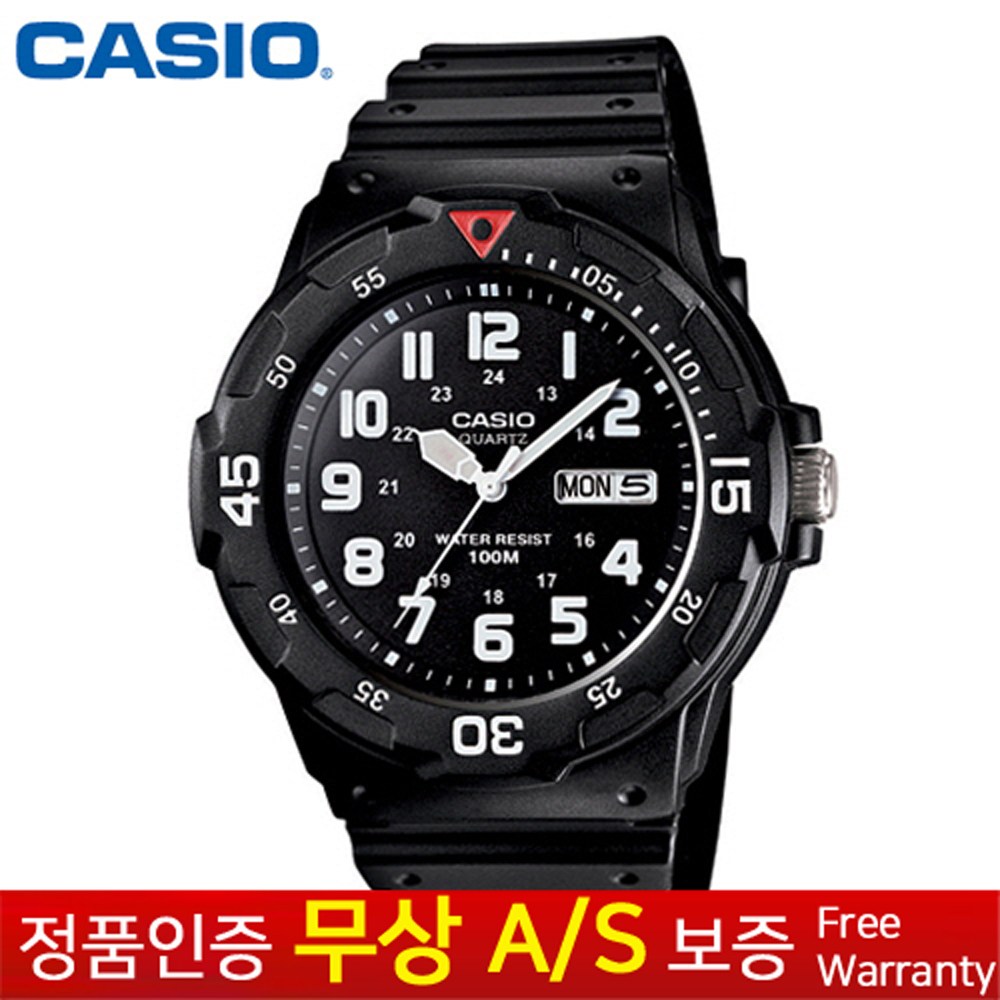 [CASIO 카시오][무상AS] 남성남자학생아동 패션 스포츠 손목시계 MRW-200H-1B 39,900원