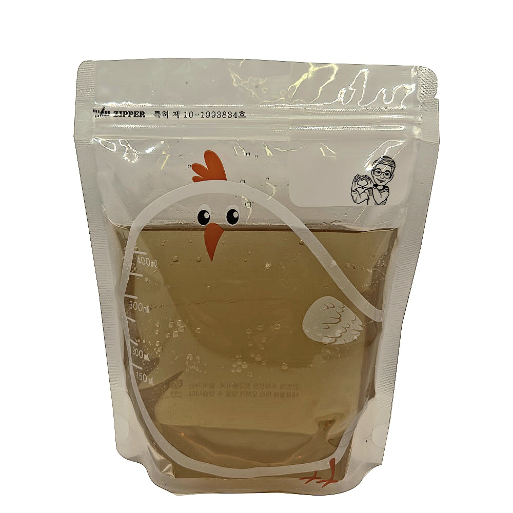 이루다팩토리 꼬꼬 수치선 다용도 육수저장팩 15x18 400ml 72,900원