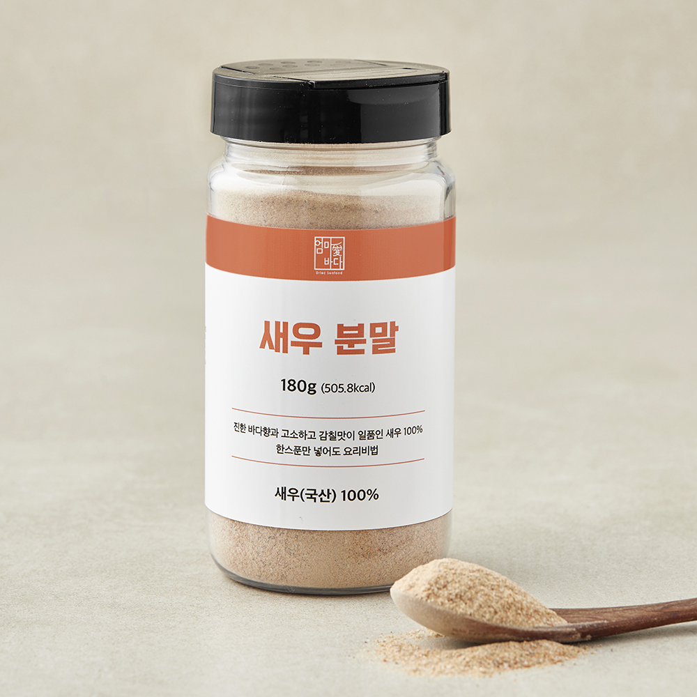 [로켓프레시] 엄마애바다 새우분말, 180g, 1개, 1개입 6,630원
