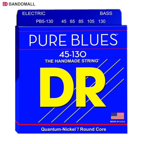 DR 베이스줄 5현 퓨어블루스 Pure Blues 45-130 56,000원