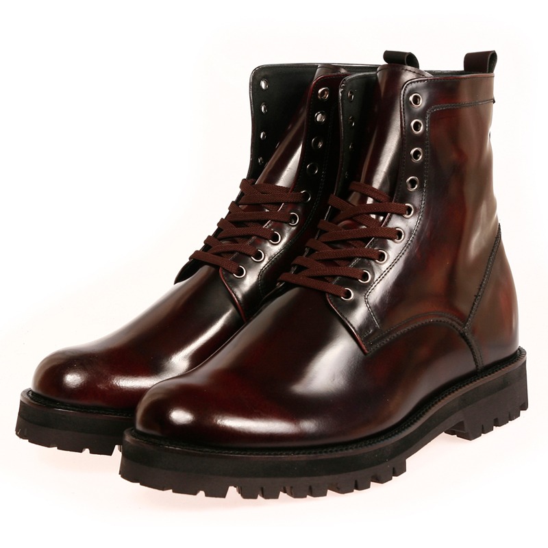 GA-51-14-3 창이두툼한 바이크부츠 캐쥬얼 남성수제화 281,000원