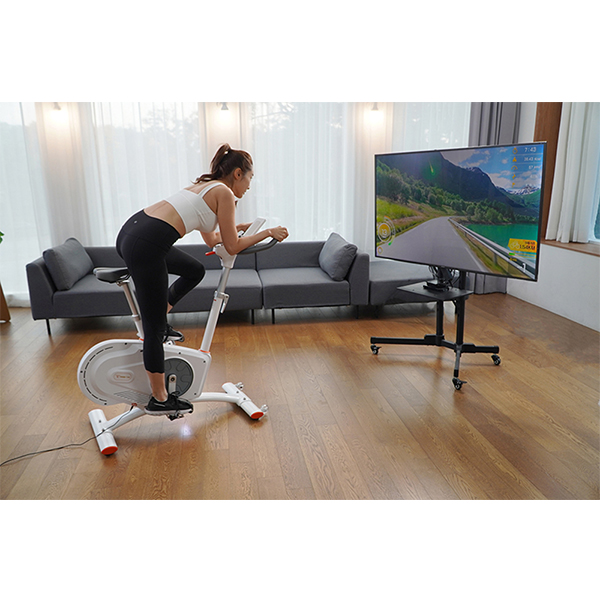 굿핏 GOOD FIT, 굿터치 탄다 자동&수동 TV 연동 바이크, 헬스 실내자전거 실감형 즈위프트 스피닝 사이클, 경사로 자동 변환 시스템 실감형 컨텐츠 (헬스케어) 대상 수상 1,290,000원