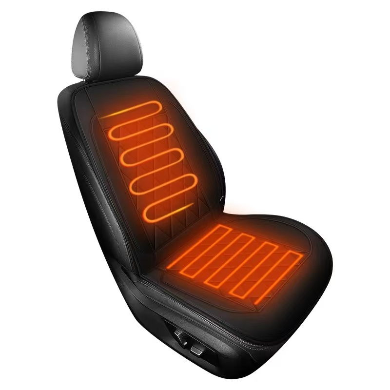 무한시온 12V 1분속열 차량용 열선시트 온열시트 자동차온열시트 겨울차량용 시트커버 전기 매트, 1개, 블랙 15,700원