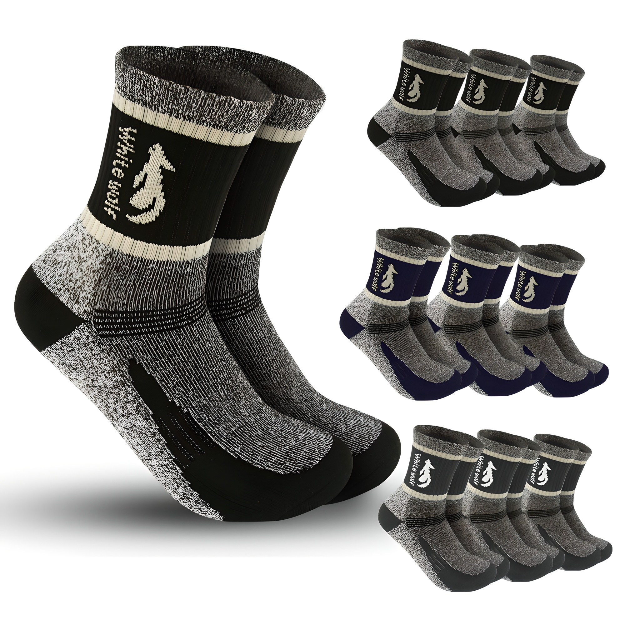 화이트울프 스텐스 2중바닥 등산양말 10켤레 16,800원